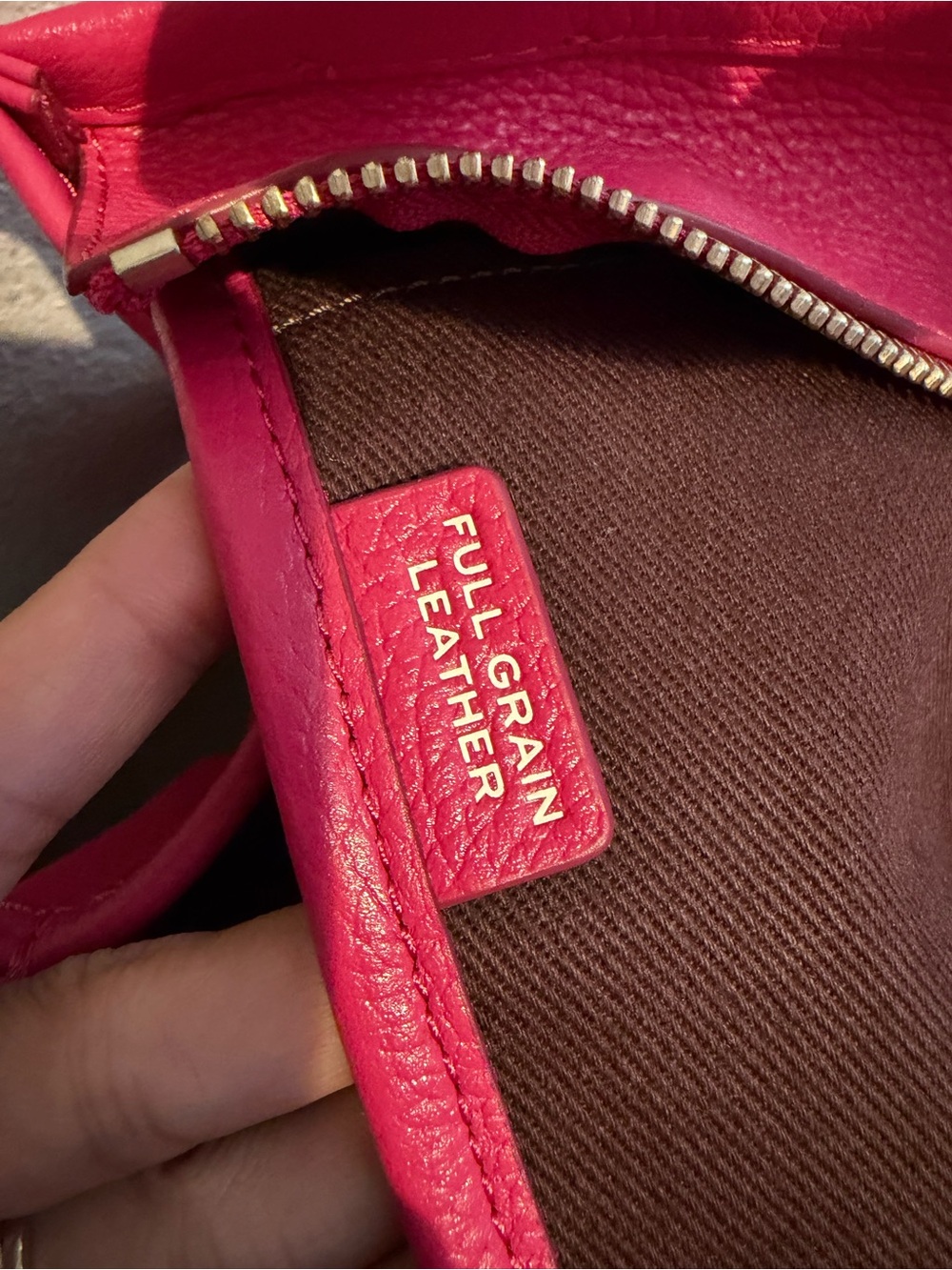 Marc Jacobs Leather The Tote Bag -Small- Rasberry Pink - Picture 7 of 14